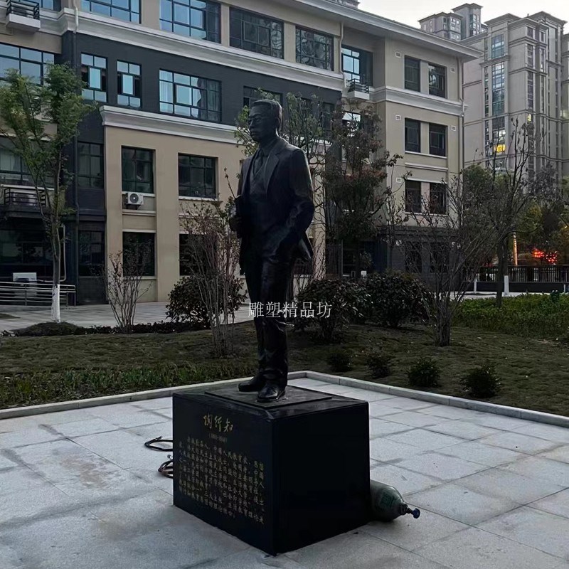 兵圣孙武孙子雕塑铸铜玻璃钢人物名人塑像纪念馆博物馆装饰肖像