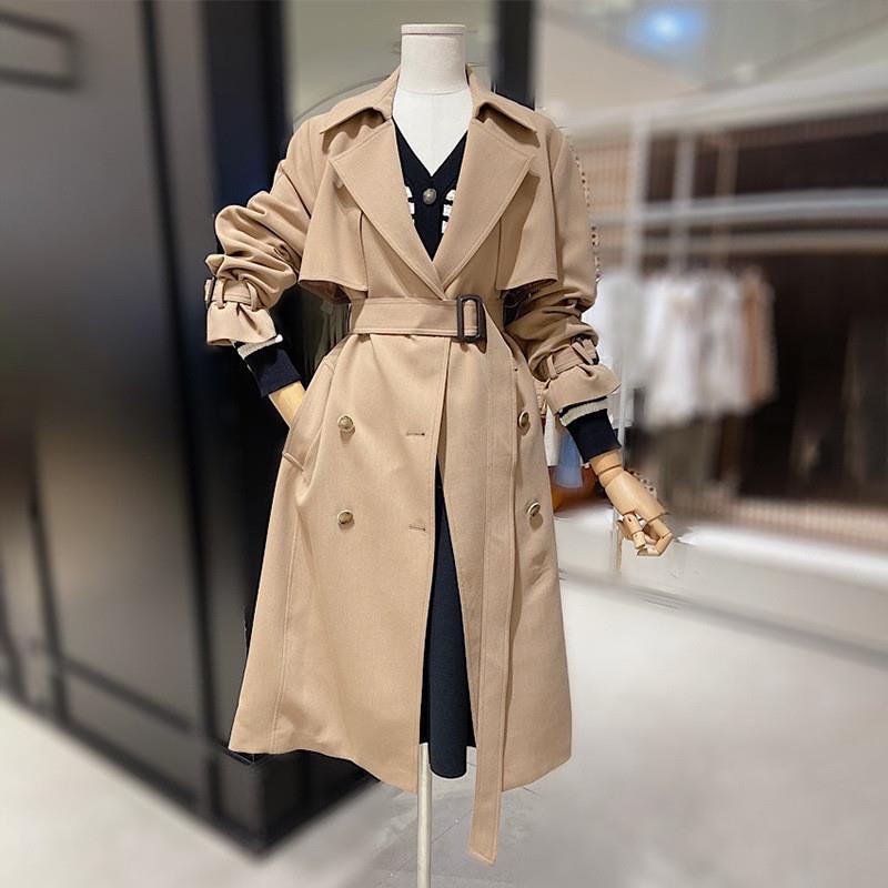 26新款时尚高级感卡其色中