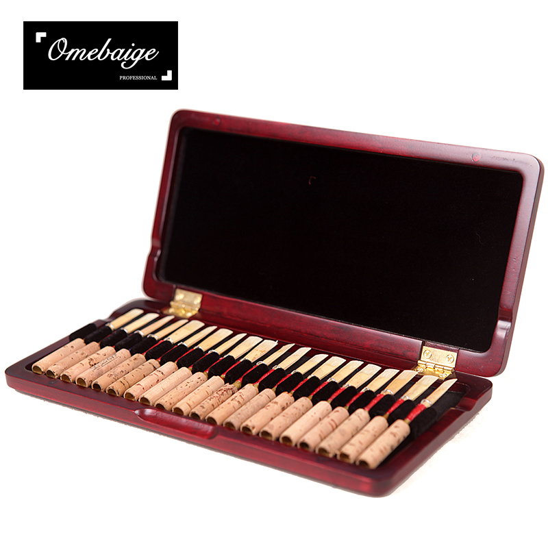 双簧管哨片盒实木哨片盒哨片夹两支装三支装 oboe reeds