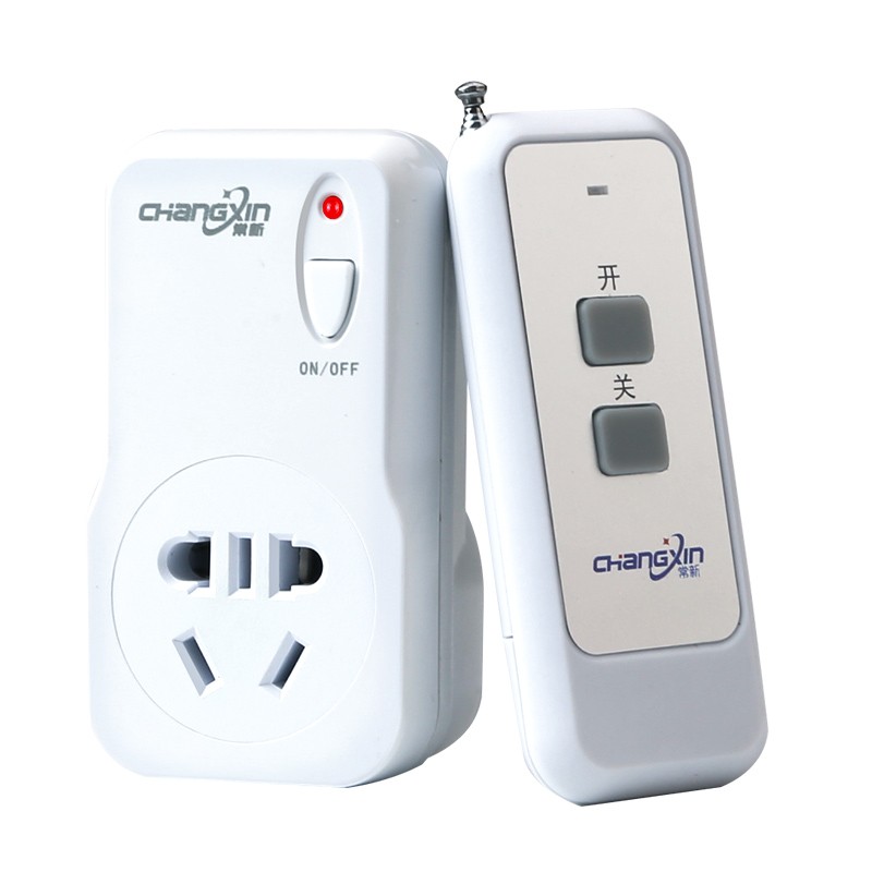 常新CX-Y08大功率无线远距离遥控器插座开关 10A插孔水泵灯具电源