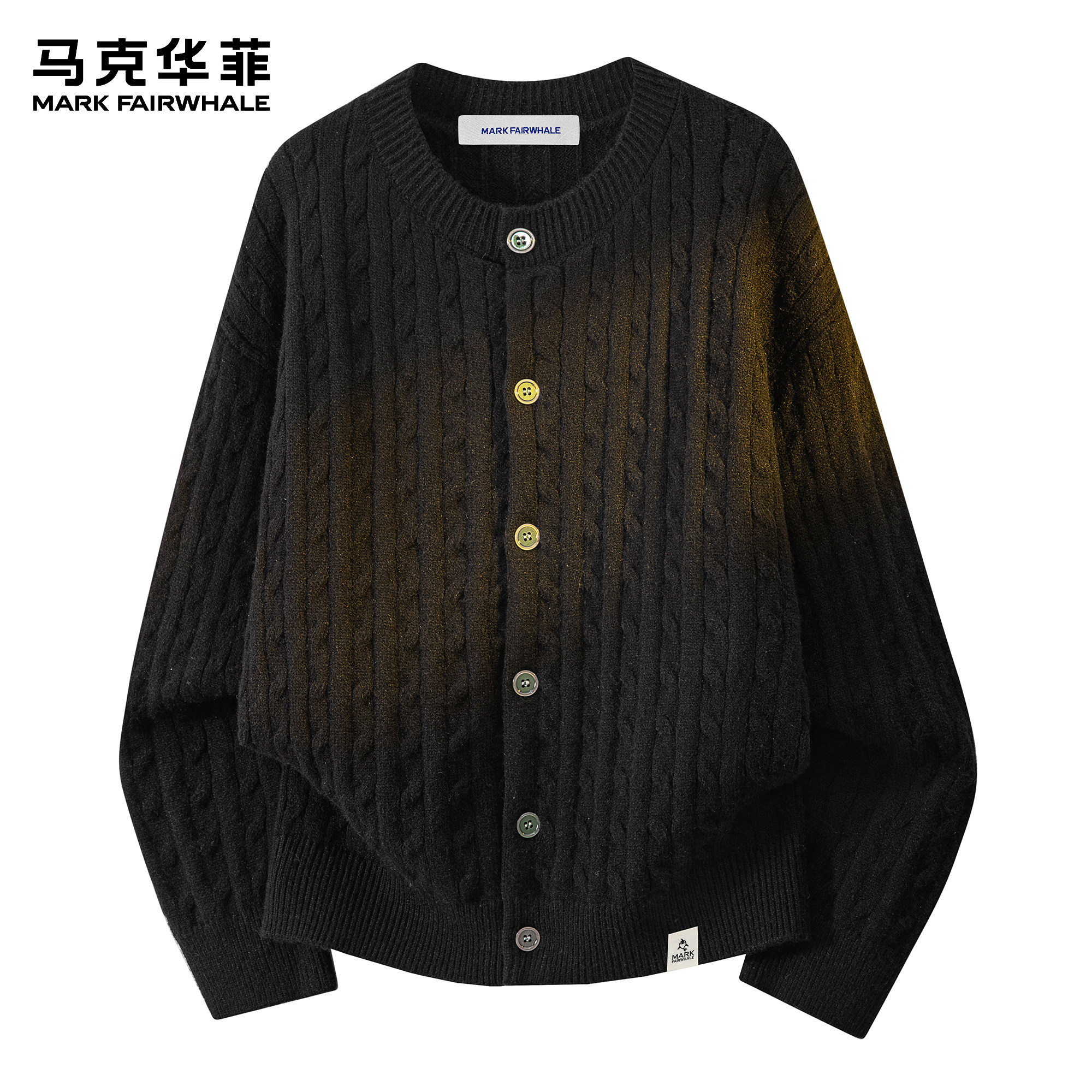 马克华菲针织开衫男新款潮牌日系复古慵懒风麻花复古宽松毛衣外套,男装,针织衫/毛衣,淘宝优惠券,粉丝福利购,淘宝优惠卷