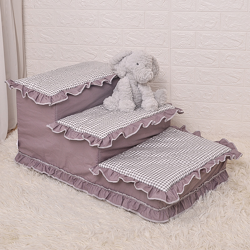 宠物狗狗楼梯爬梯海绵台阶上床爬梯子大型犬垫子狗爬高猫犬可定制