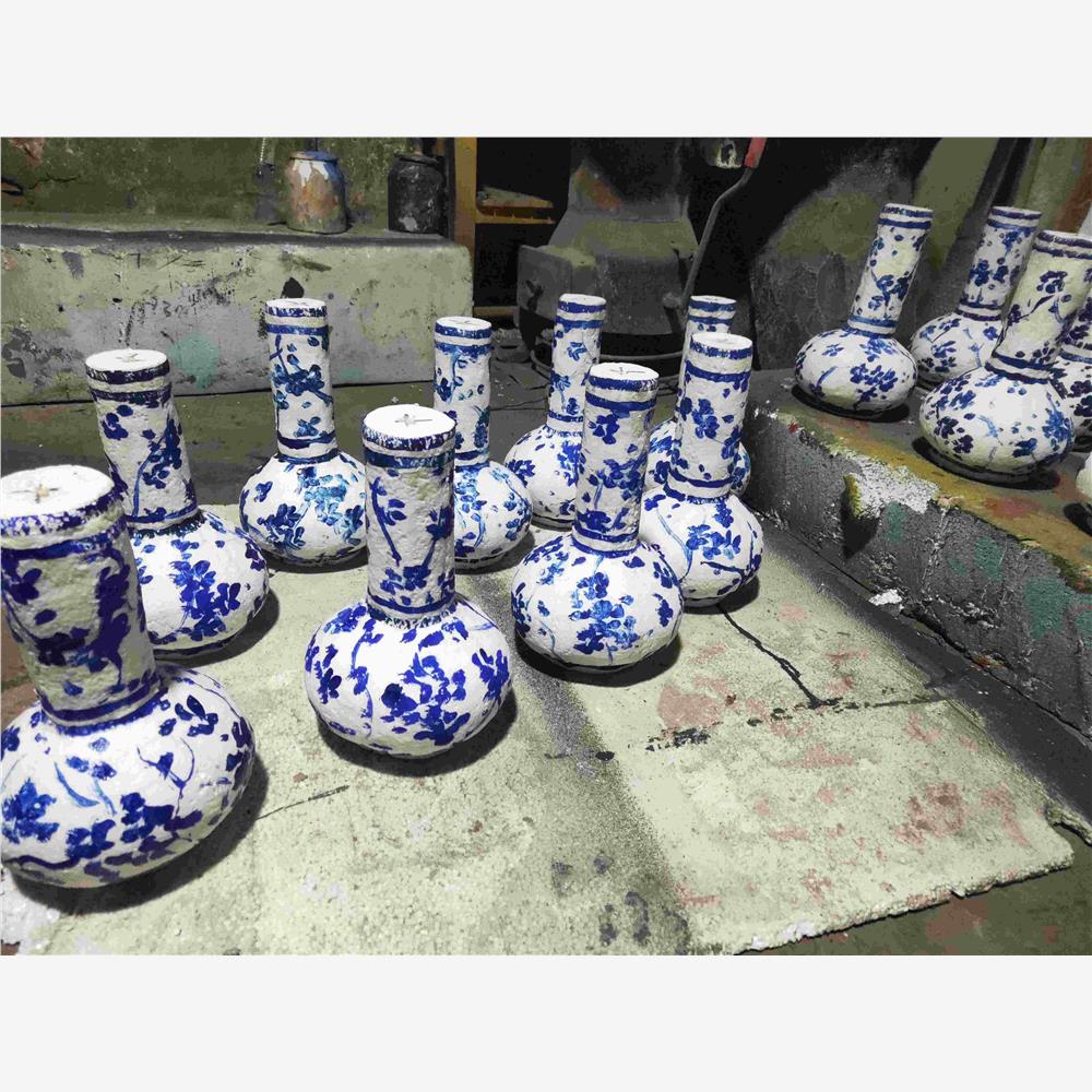 舞台表演道具泡沫青花瓷