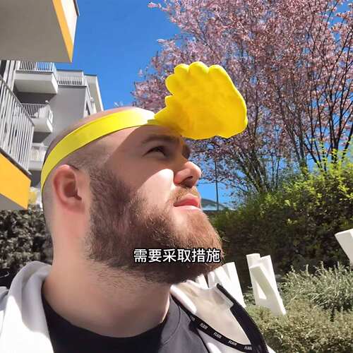 创意搞怪巴掌防晒遮阳帽