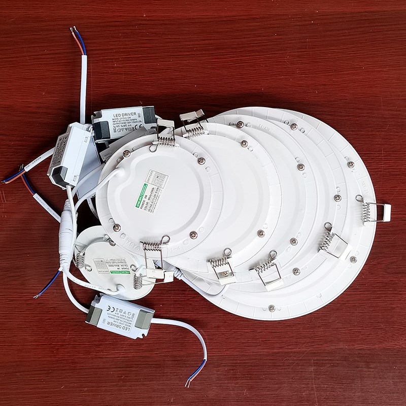 LED面板筒灯led吸顶灯孔灯3.5寸简灯2.5天花灯6寸嵌入式桶灯洞灯