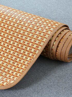 夏季双面加厚凉席家用1.5米1.8米学生宿舍1.2m0.9m单人可折叠藤席