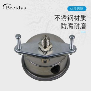 厂促压力力表Y不N60ZV轴向带支架压力表锈钢压 表气压表水压表01.