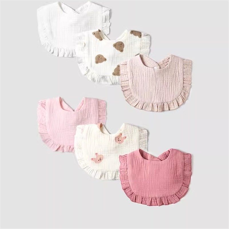 3条装 口水巾婴儿围嘴新生吐奶男宝女宝旋转围兜0-18个月围脖,童装/婴儿装/亲子装,假领,淘宝优惠券,粉丝福利购,淘宝优惠卷