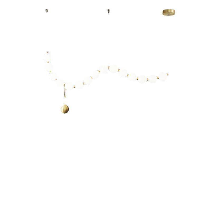 意式极简创意设计师款餐厅吊灯现代简约全铜轻奢吧台餐桌客厅灯饰,家装灯饰光源,智能吊灯,淘宝优惠券,粉丝福利购,淘宝优惠卷