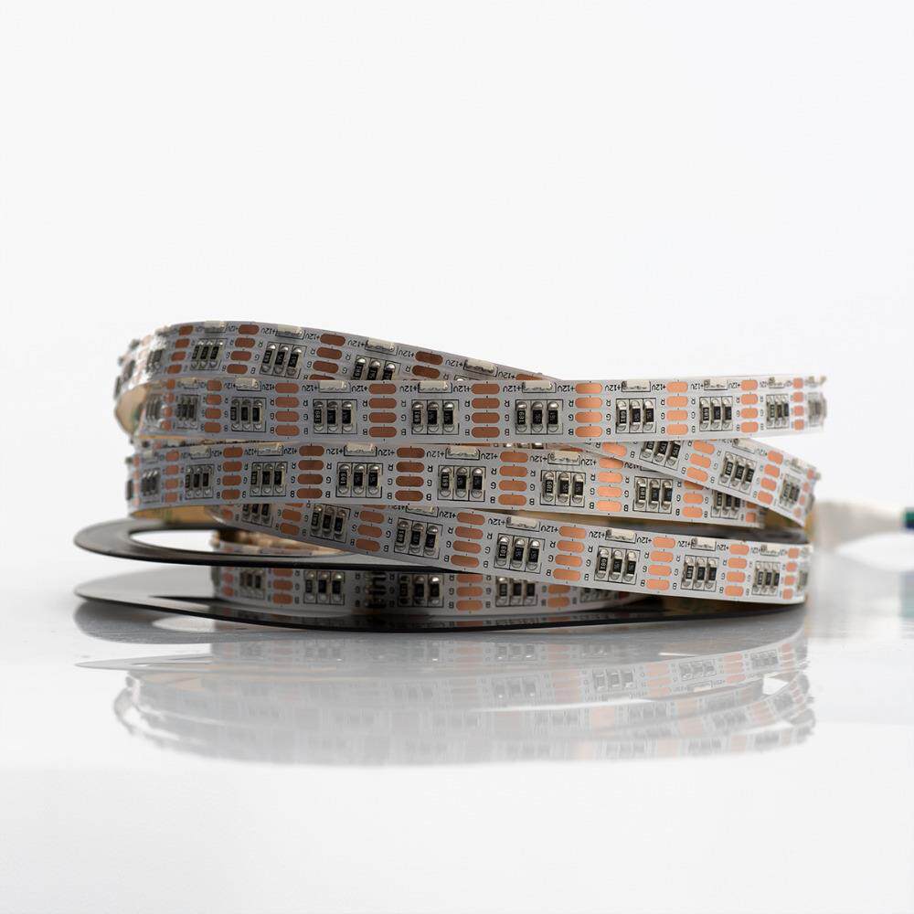 热销侧发光RGB灯带 12V 60灯020侧发光 LED七彩灯带 335灯箱灯条