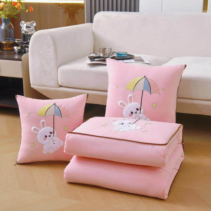 卡通动漫抱枕被简约现代办公室靠垫被子二合一午睡休闲靠枕多功能,居家布艺,抱枕被,淘宝优惠券,粉丝福利购,淘宝优惠卷