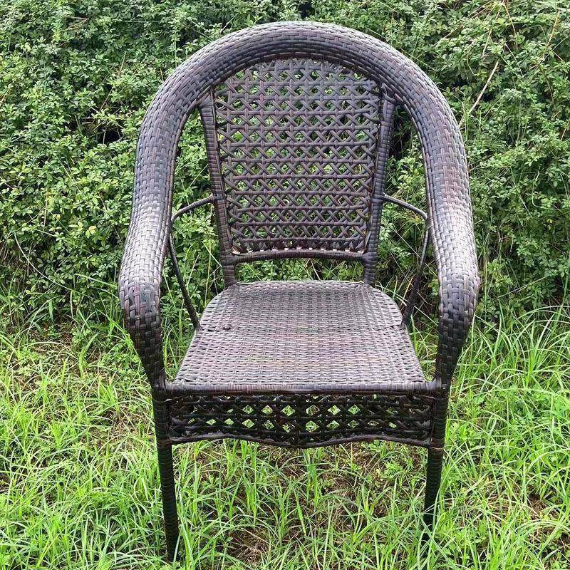 阳台藤椅户外编织椅子单人休闲靠背椅桌椅三件套组合老人椅子加大,商业/办公家具,商用藤编家具,淘宝优惠券,粉丝福利购,淘宝优惠卷