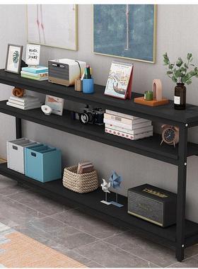 夹缝桌长60 70 80 90多层书桌沙发后置物架宽15 20 25 30cm窄桌子