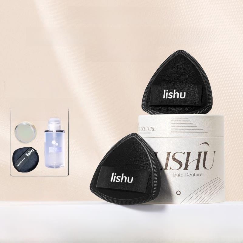 梨树黑凤梨薯片粉扑梨树气垫超软不吃液体粉底专用双面干湿两用