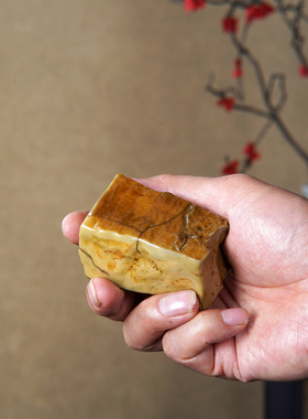 顶爷奇石原石靠山收藏戈壁石摆件