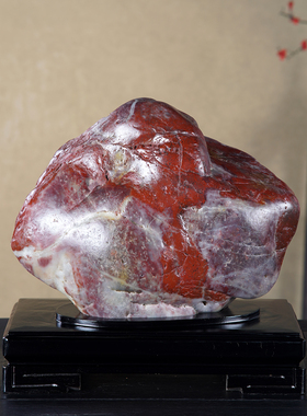 顶爷奇石原石靠山石装饰收藏摆件