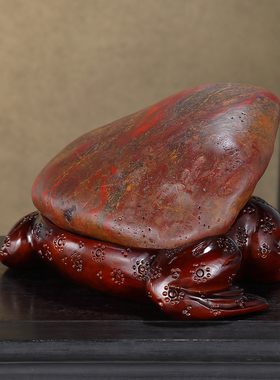 顶爷奇石原石靠山石招财收藏摆件