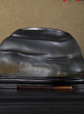 顶爷奇石原石靠山石装饰收藏摆件