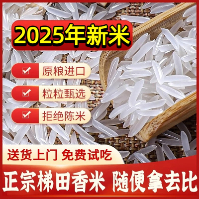 一级优质大米不抛光不打蜡