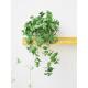 九思 饰art341 北欧室内装 彷真垂吊植物盆栽 书架置物架吊兰花艺