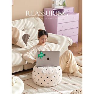 坐码头卧室起居室垫子地板地毯加厚榻榻米凳子豆袋凸窗阳台蒲团