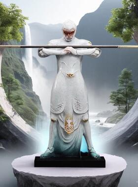 斗战胜佛齐天大圣孙悟空摆件神话装饰玄关电视柜酒柜高档国风手办