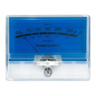 经典麦景图湖水蓝VU电平表头功放胆机DB声压表带背光指针式TN-90