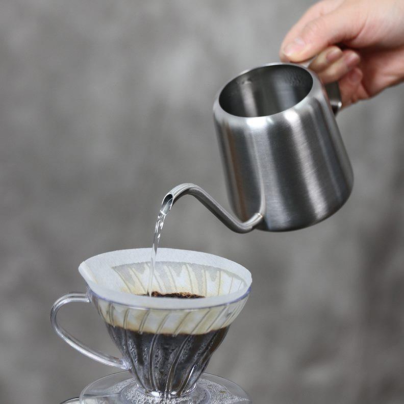 手冲咖啡长咖啡壶细滤30MA手冲壶便携4ADA嘴滴口式S迷你不锈钢