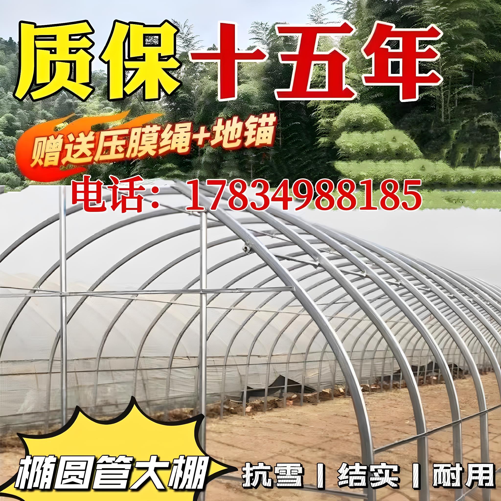 养殖大棚全套大棚钢管骨架拱架温室大棚蔬菜大棚养鸡鸭猪牛羊骨架