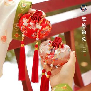 香囊香包空袋汉服荷包挂件古风随身香袋车载汽车挂饰吊坠DIY刺绣