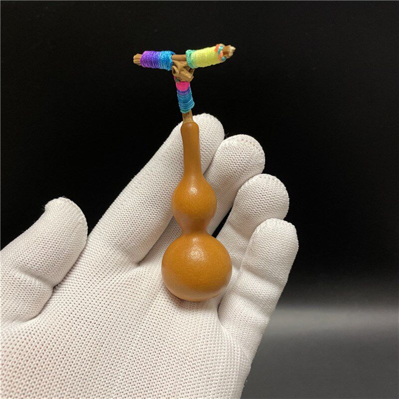 包邮小尹手捻葫芦一物一图天然精品天津嘴老葫芦挂瓷包浆文玩把件