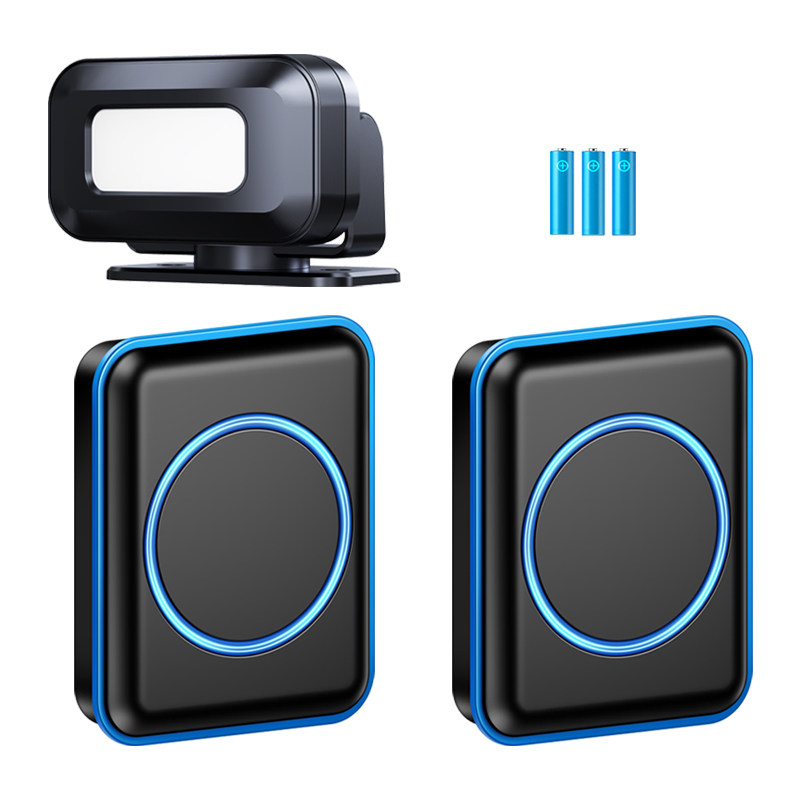 一拖二欢迎光临感应器进门迎宾器门铃铛店铺开门叮咚感应门铃,电子/电工,报警主机,淘宝优惠券,粉丝福利购,淘宝优惠卷