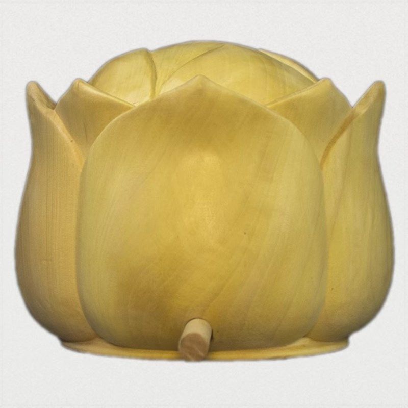 芙蓉冠 道冠 木雕
