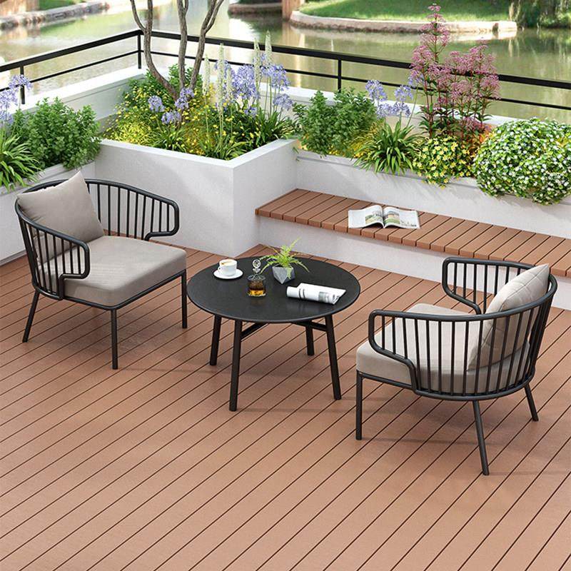 户外休闲沙发防水防晒露天别墅阳台设计师样板间铝合金沙发茶几,住宅家具,户外沙发,淘宝优惠券,粉丝福利购,淘宝优惠卷