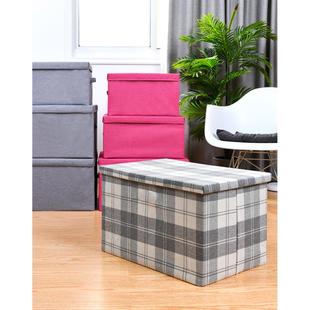 收纳箱布艺衣柜收纳盒整理箱衣服衣物储物箱牛津布家用可折叠箱子