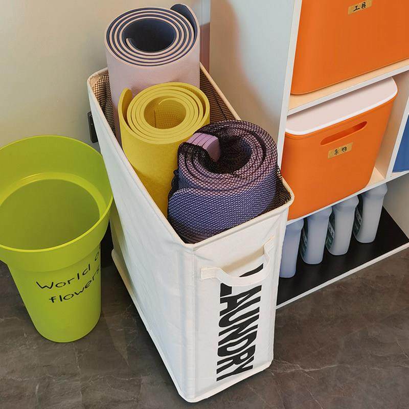 瑜珈垫收纳家用置物柜健身房运动器材布艺篮折叠筐带轮整理绳架子,收纳整理,运动器材收纳用具,淘宝优惠券,粉丝福利购,淘宝优惠卷