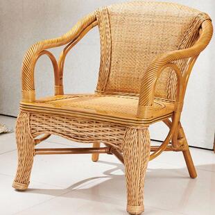 少泉真藤椅子三件套办公椅室内阳台桌椅组合靠背椅大号庭院腾椅客