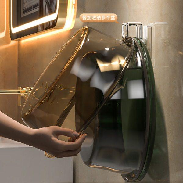 脸盆挂钩收纳架家用置物架挂架免打孔壁挂式不锈钢卫生间墙上架子,家庭/个人清洁工具,脸盆架,淘宝优惠券,粉丝福利购,淘宝优惠卷