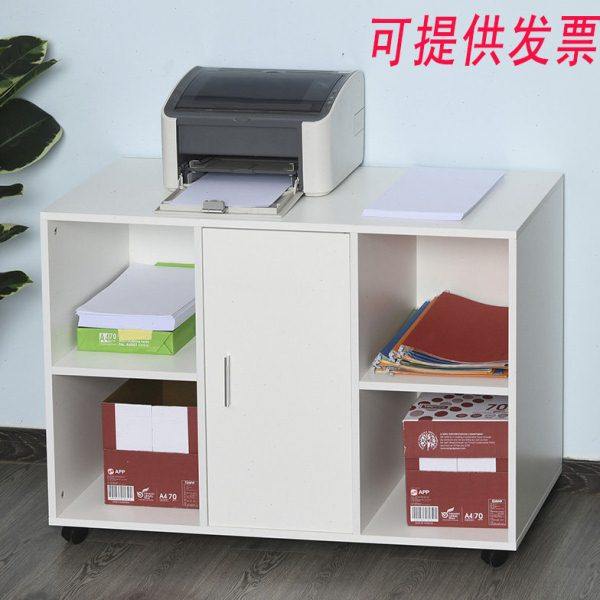 木质打印机柜复印机底座财务办公室文件储物矮柜桌边柜带门可移动,商业/办公家具,办公储物柜,淘宝优惠券,粉丝福利购,淘宝优惠卷