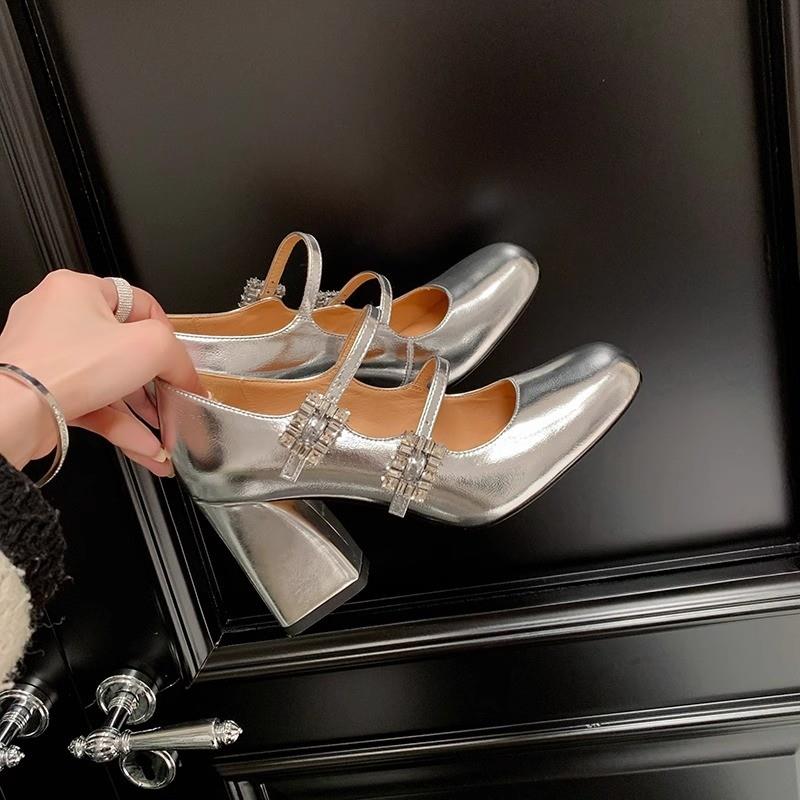 不累脚法式玛丽珍鞋女2025