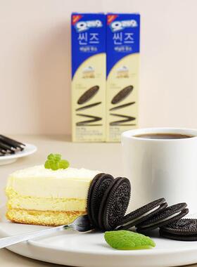 新货韩国进口OREO奥利奥巧克力奶油夹心饼干网红办公室下午茶休闲