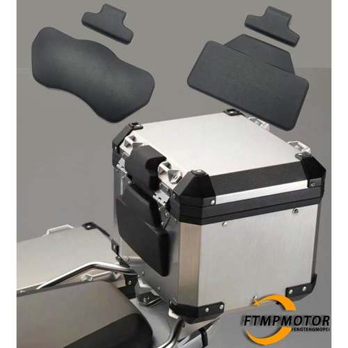 适用宝马 G310GS G310R 后备箱靠背垫 尾箱靠背 铝合金箱子靠垫