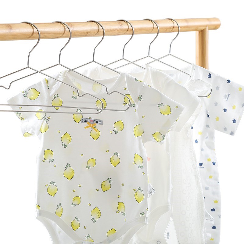 群主家小号不锈钢衣架迷你小孩宝宝新生儿晾衣架儿童婴儿凉挂晒bb