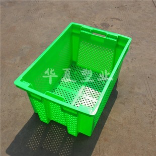 白色错位筐酒店食堂洗菜框肉联厂专用框590*3X90*310