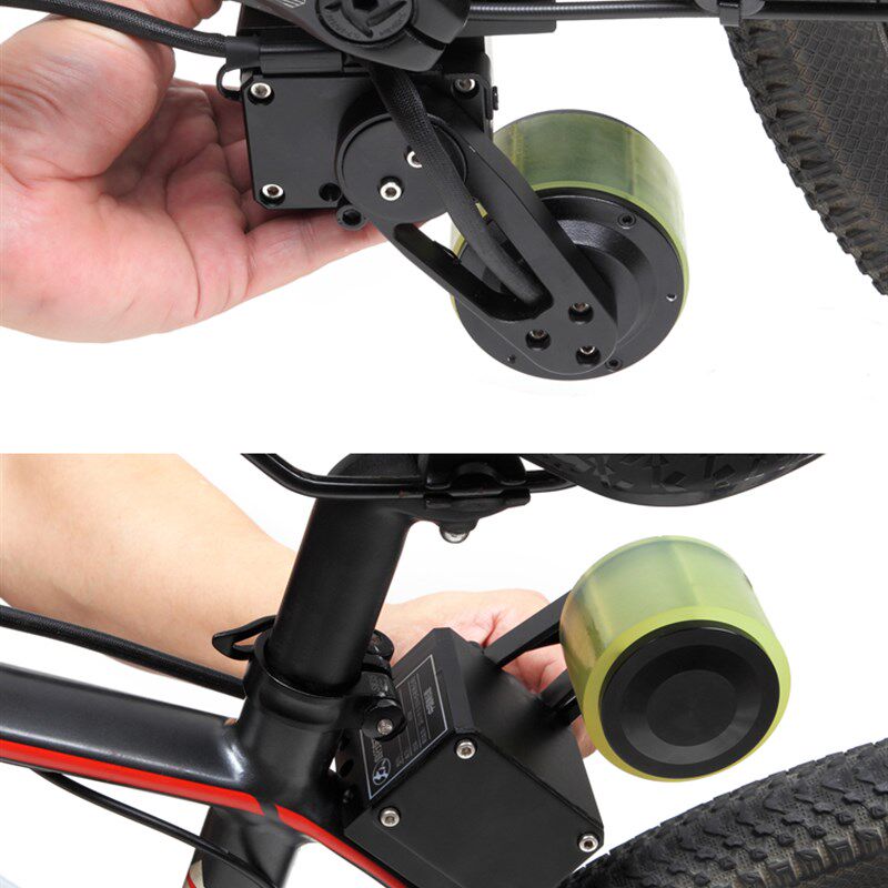 升级版自行车改电动套件山地车改电动助力器配件48V电池中置电机