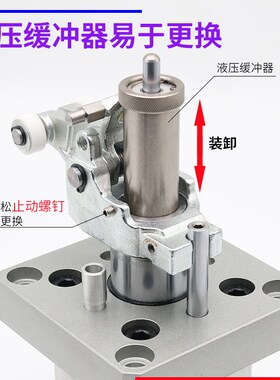 流水线阻挡器气缸RS2H50/63/80-30BM-D-40DL-BL-DM-TL-TM止动气缸