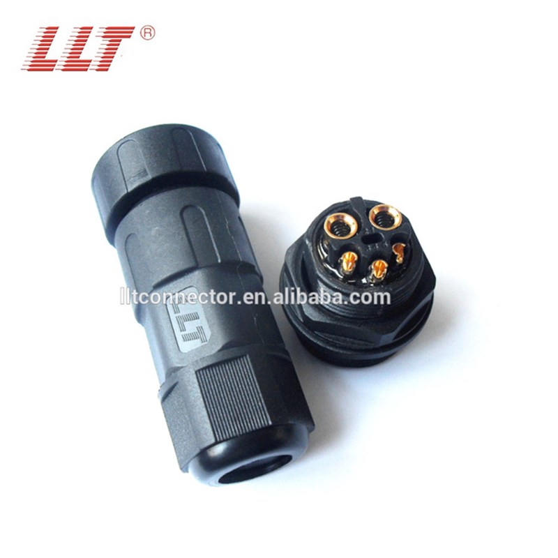 供应现货LLT-M29-2P+3P防水连接器  电流+信号防水接头 UL/CE认证