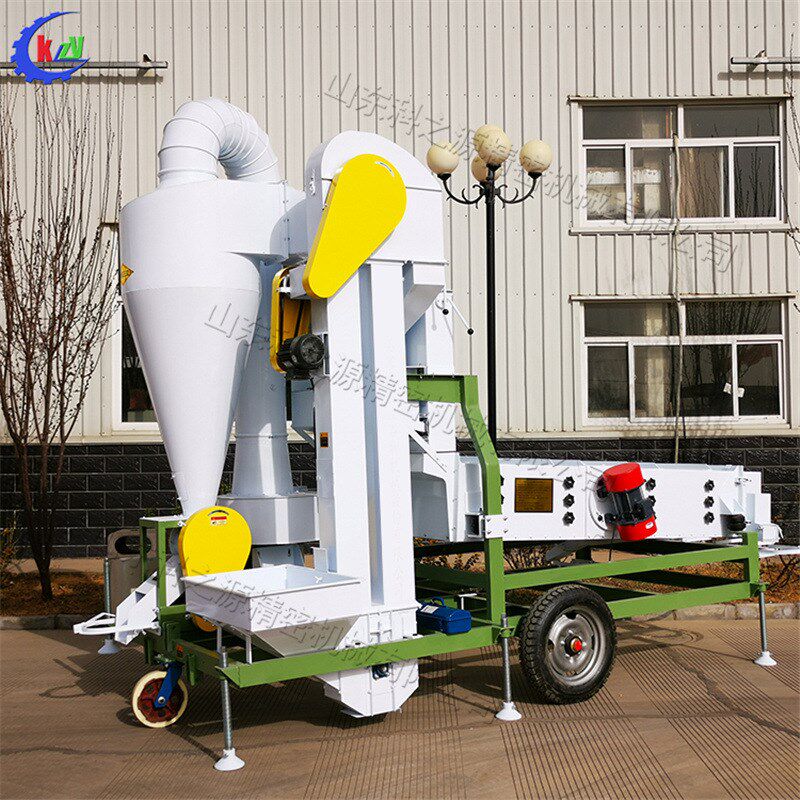 5XZC-15BXA型风筛清选机 螺旋式农作物清选设备 水稻玉米筛选机