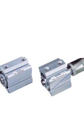 亚德客双轴复动型超薄气缸大推力小型气缸SDAD16/25/32/80X15-S-B