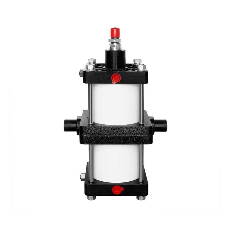 QGB冶金可缓冲气缸双向作用固定缓冲冶金重型行程30活塞杆液压缸